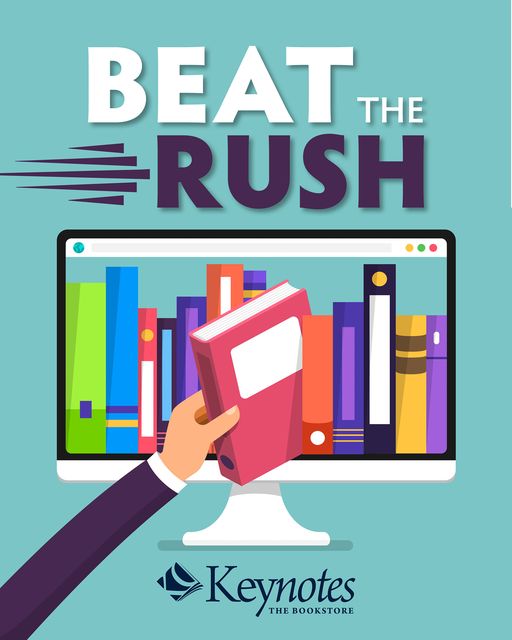 Beat the Rush to Keynotes Book store