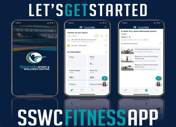 Graphic of the Fitness App