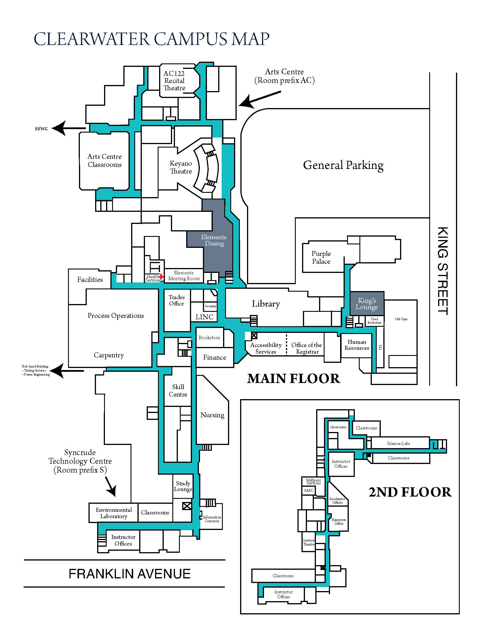 map of keyano