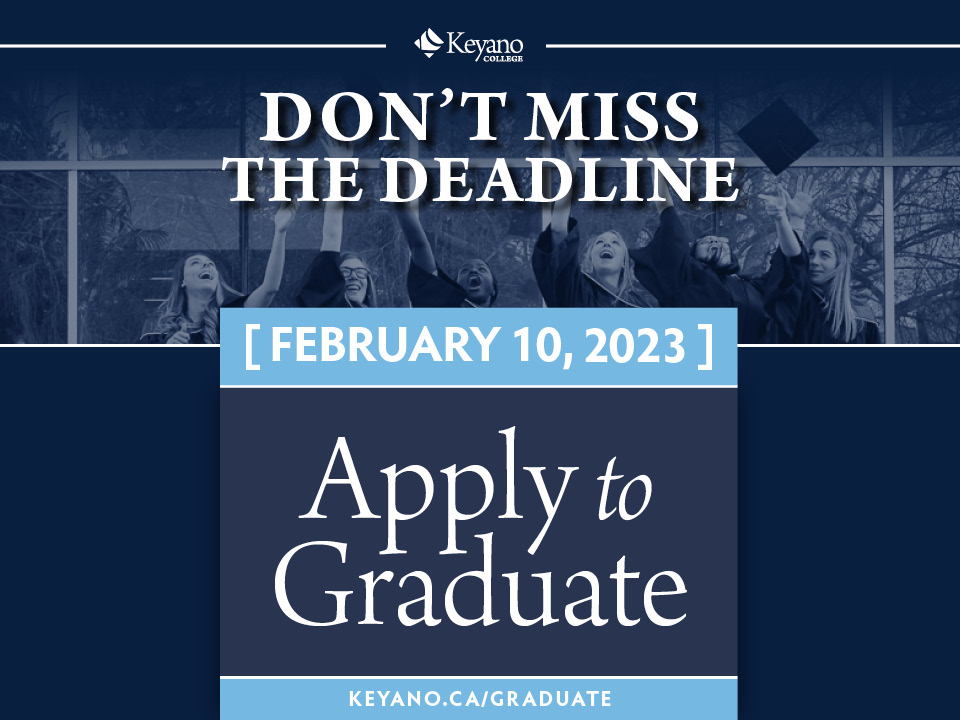 Dont miss the deadline of Feb 10. apply to graduate