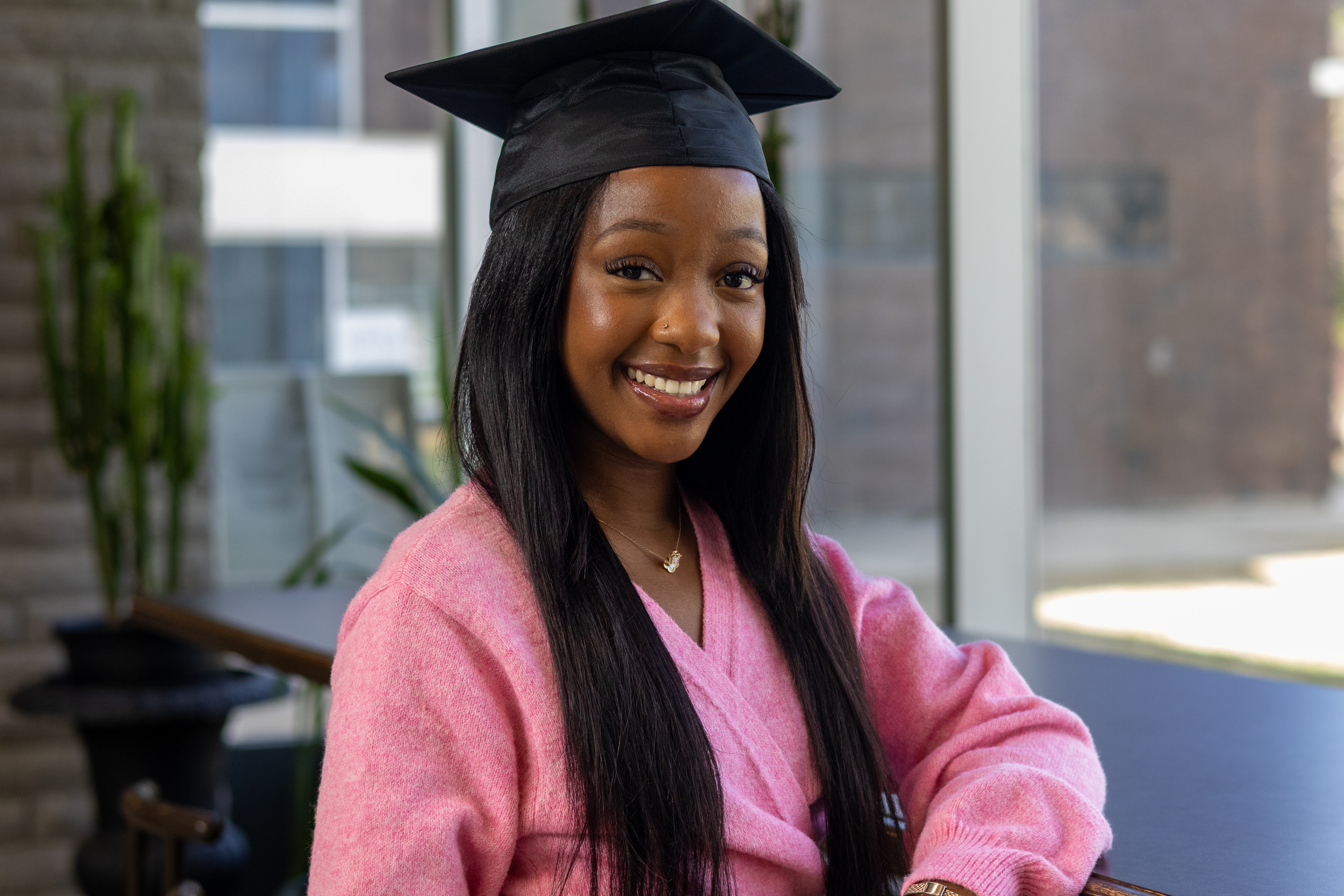 Valedictorian Hannah Ndoro