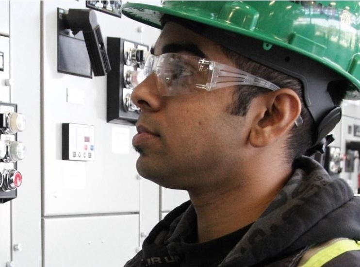power engineer working