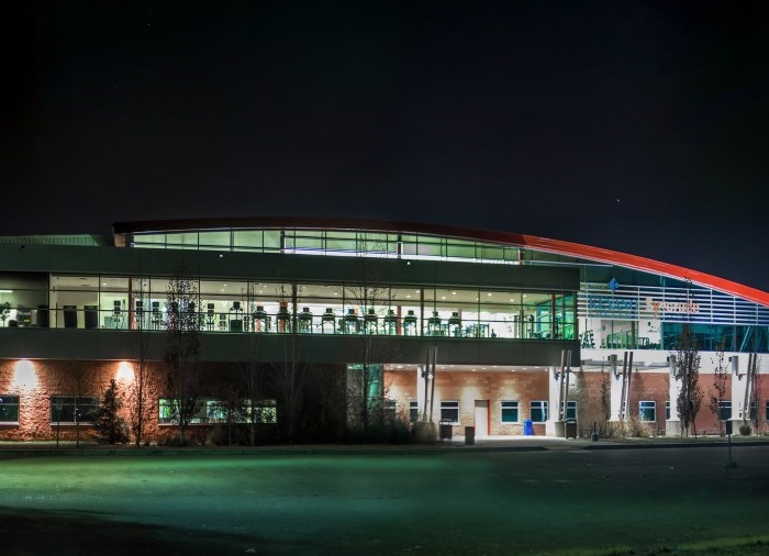 exterior sswc at night