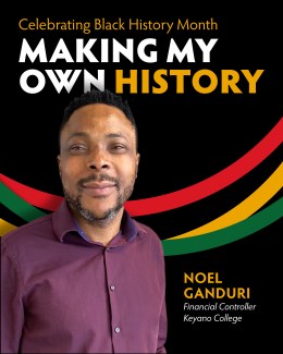 Black History Picture of Noel Ganduri