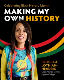 Black History Picture of Priscilla Lothian-Hendrix