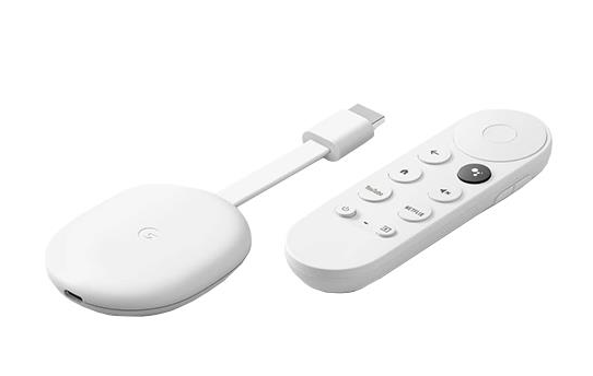 White Google Chromecast
