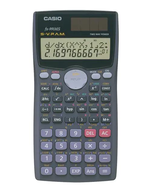 black calculator