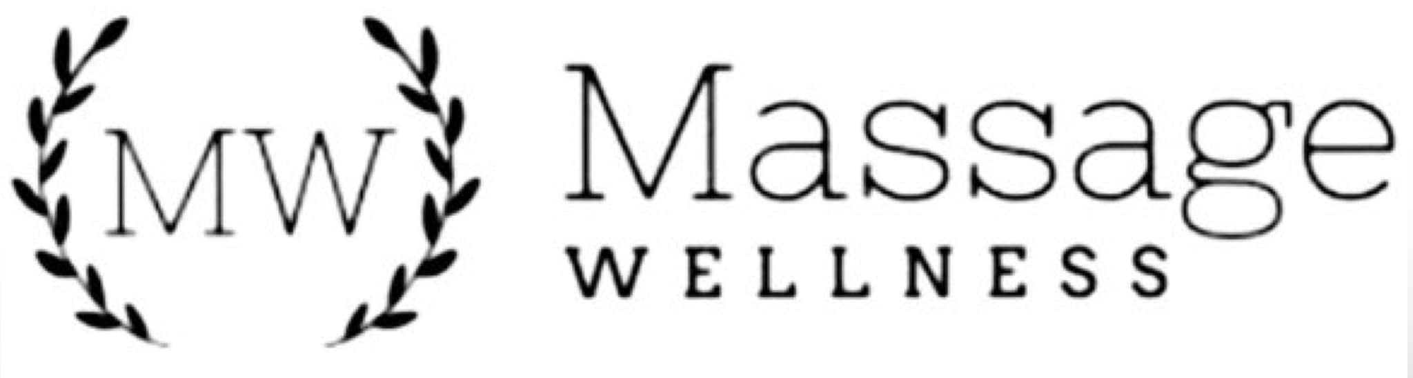 Massage wellness logo