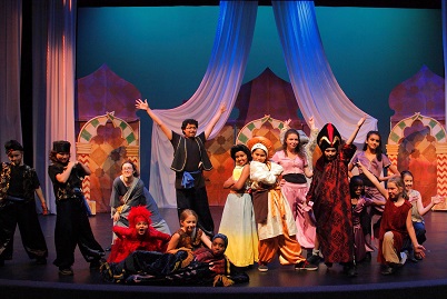 Aladdin junior cast photo