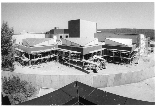 art centre under construction