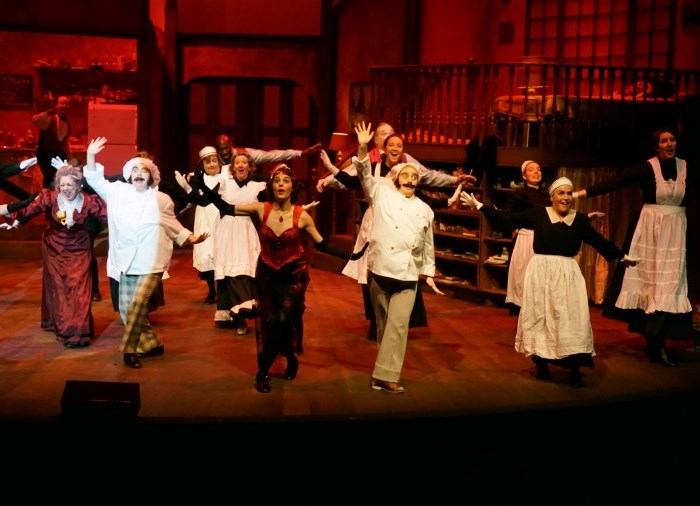 musical actors on stage