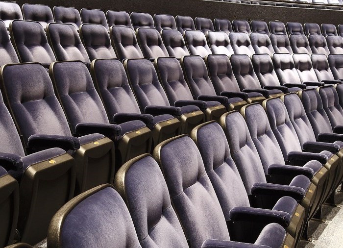 empty theatre seats