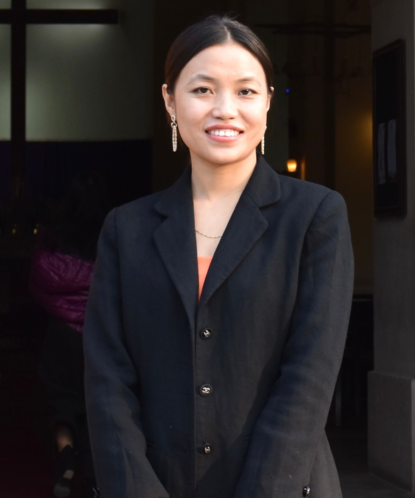 A headshot of Achim Ngonamei